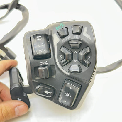 2016 CAN-AM SPYDER RT LEFT SWITCH LIGHTS HORN MODE CONTROL BUTTONS *DAMAGE*