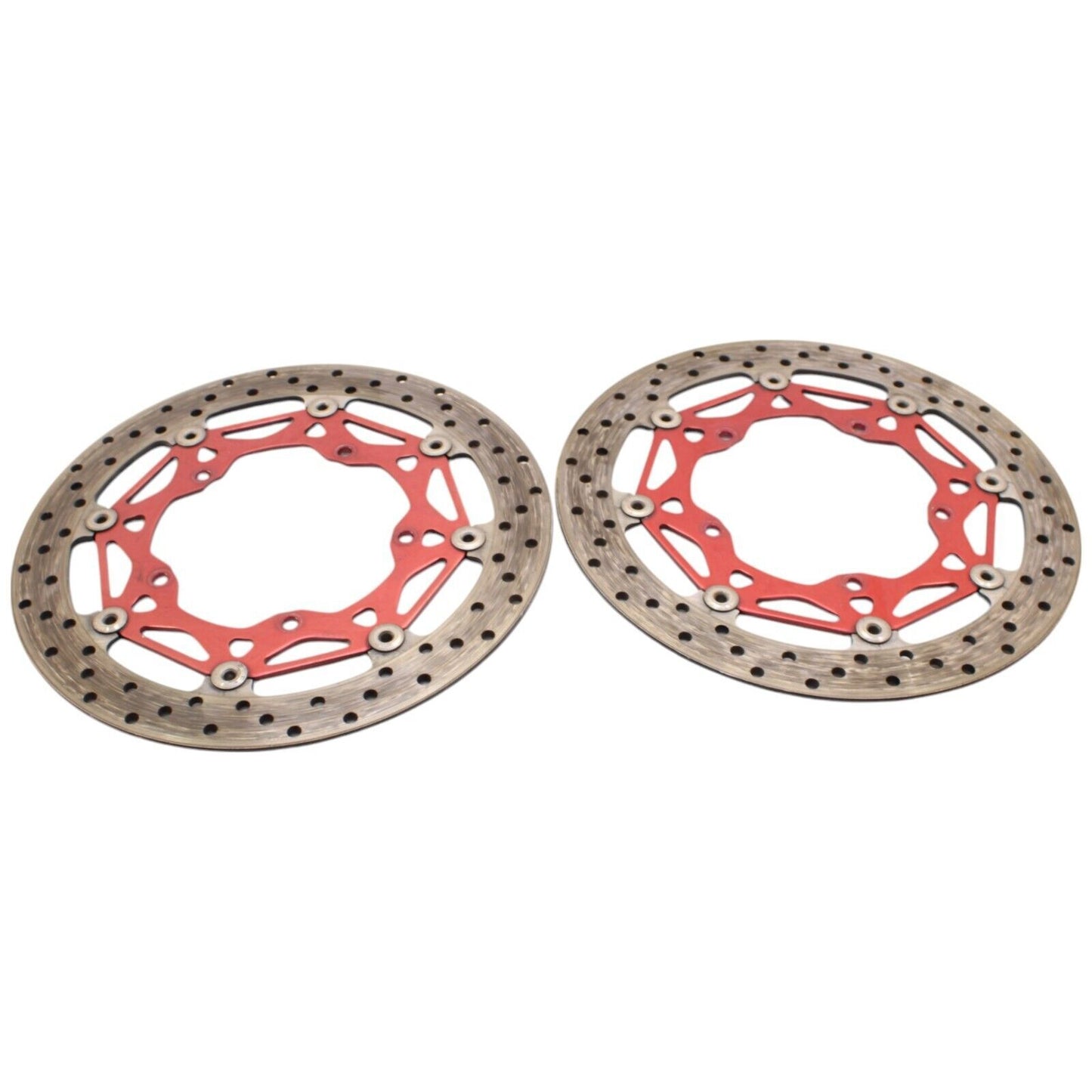 2015 - 2024 YAMAHA YZF R1 R1S R1M FRONT BRAKE ROTORS LEFT RIGHT DISCS STRAIGHT