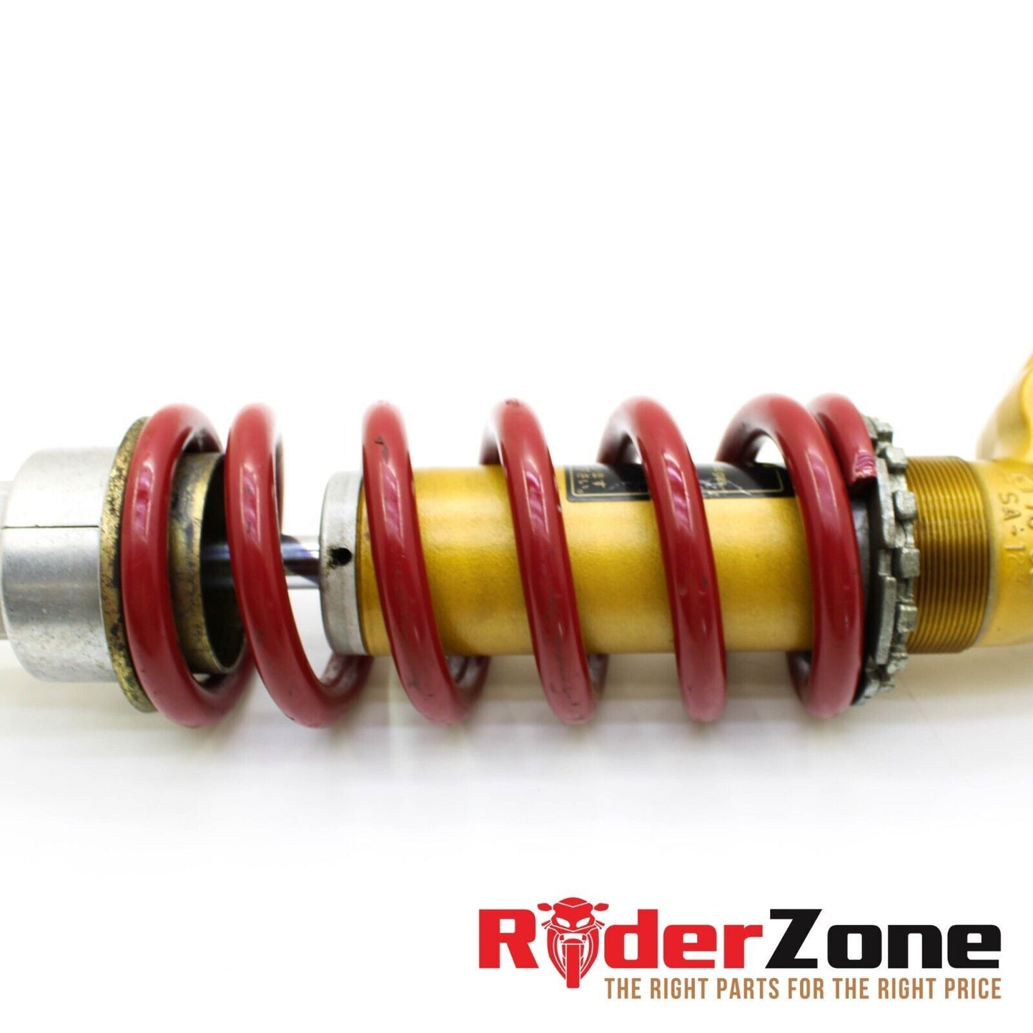 2005 2006 KAWASAKI NINJA ZX6R REAR SHOCK BACK ABSORBER SUSPENSION RED SPRING OEM
