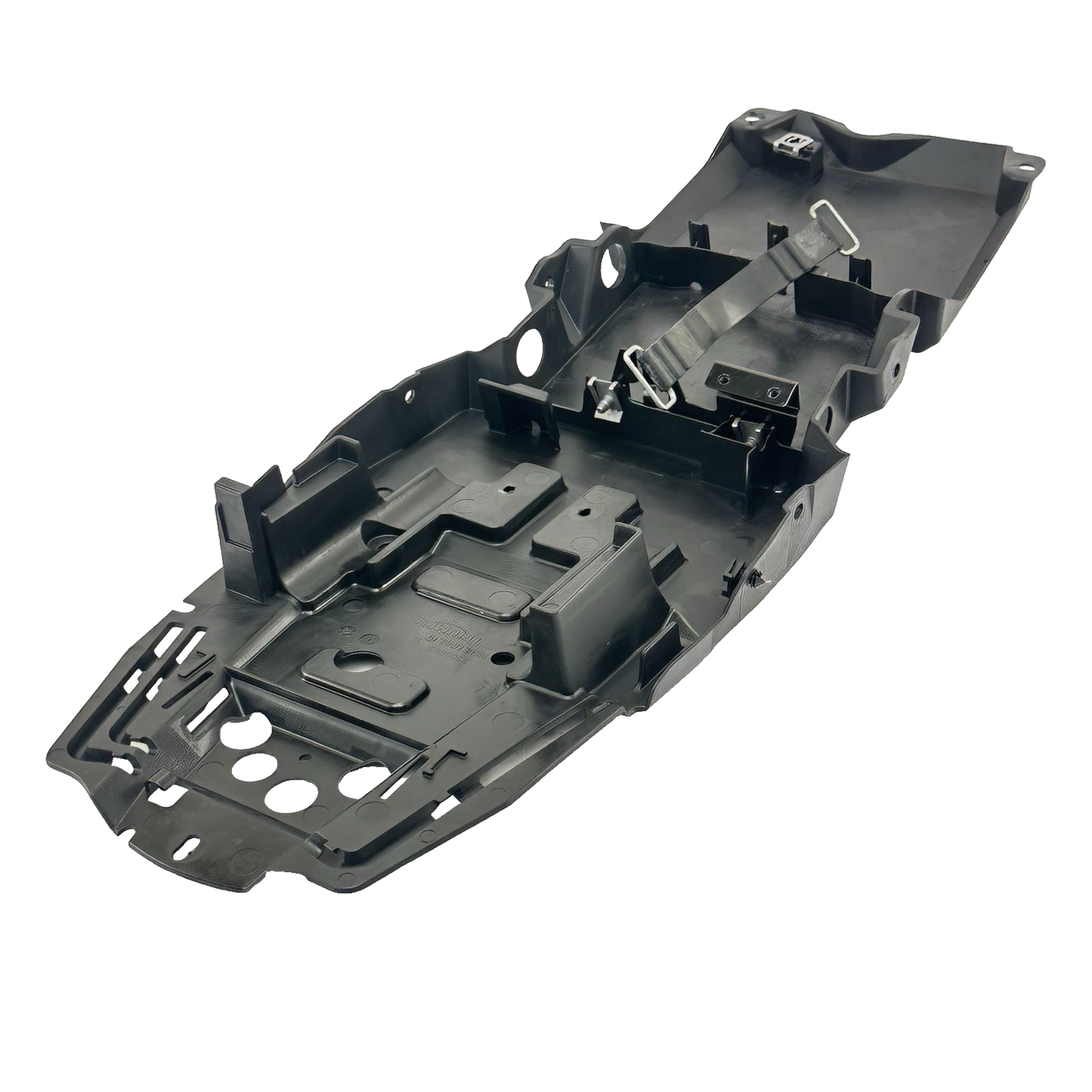 2013 - 2017 TRIUMPH DAYTONA 675R BATTERY TRAY HOLDER PLASTIC UNDER TAIL BLACK