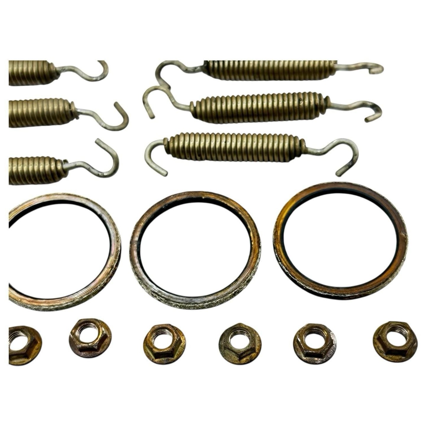 2015 2016 APRILIA RSV4 RF HEADER HARDWARE MOUNTING NUTS SPRINGS RINGS EXHAUST