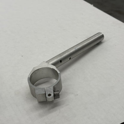 2008 - 2016 YAMAHA YZF R6 RIGHT CLIP ON HANDLEBAR SILVER STRAIGHT STOCK