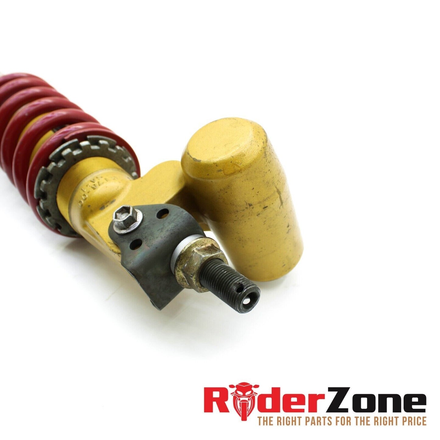 2005 2006 KAWASAKI NINJA ZX6R REAR SHOCK BACK ABSORBER SUSPENSION RED SPRING OEM