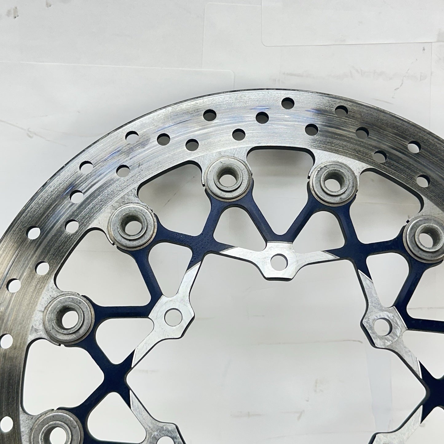 2008 - 2010 SUZUKI GSXR 600 GSXR 750 FRONT BRAKE ROTORS DISCS LEFT RIGHT BOLTS