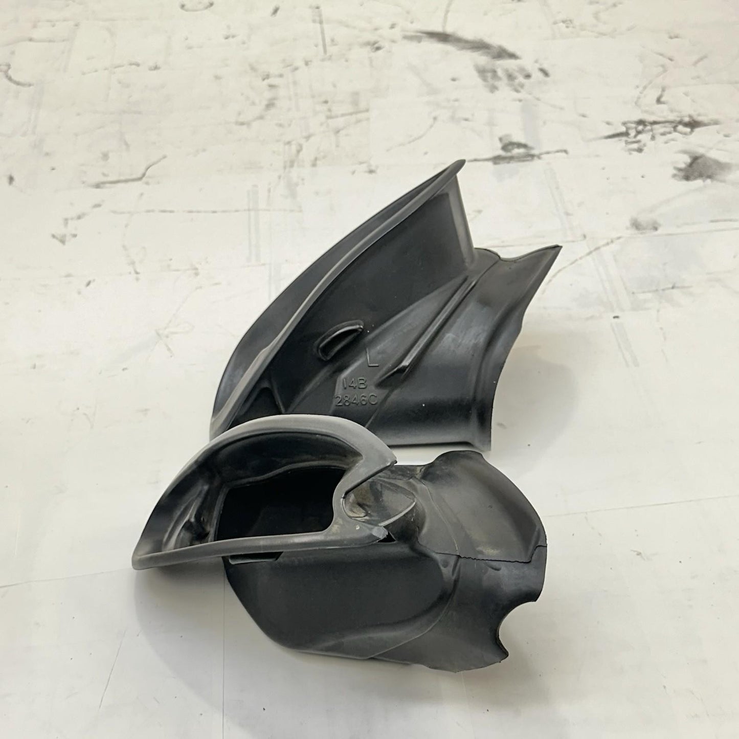 2009 - 2014 YAMAHA YZF R1 RAM INLET DUCT SIDE LEFT RIGHT AIR INTAKE SET STOCK