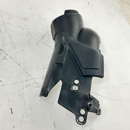 2009 - 2011 YAMAHA YZF R1 EXHAUST COVER HEAT SHIELD PLASTIC BLACK TRIM PANEL