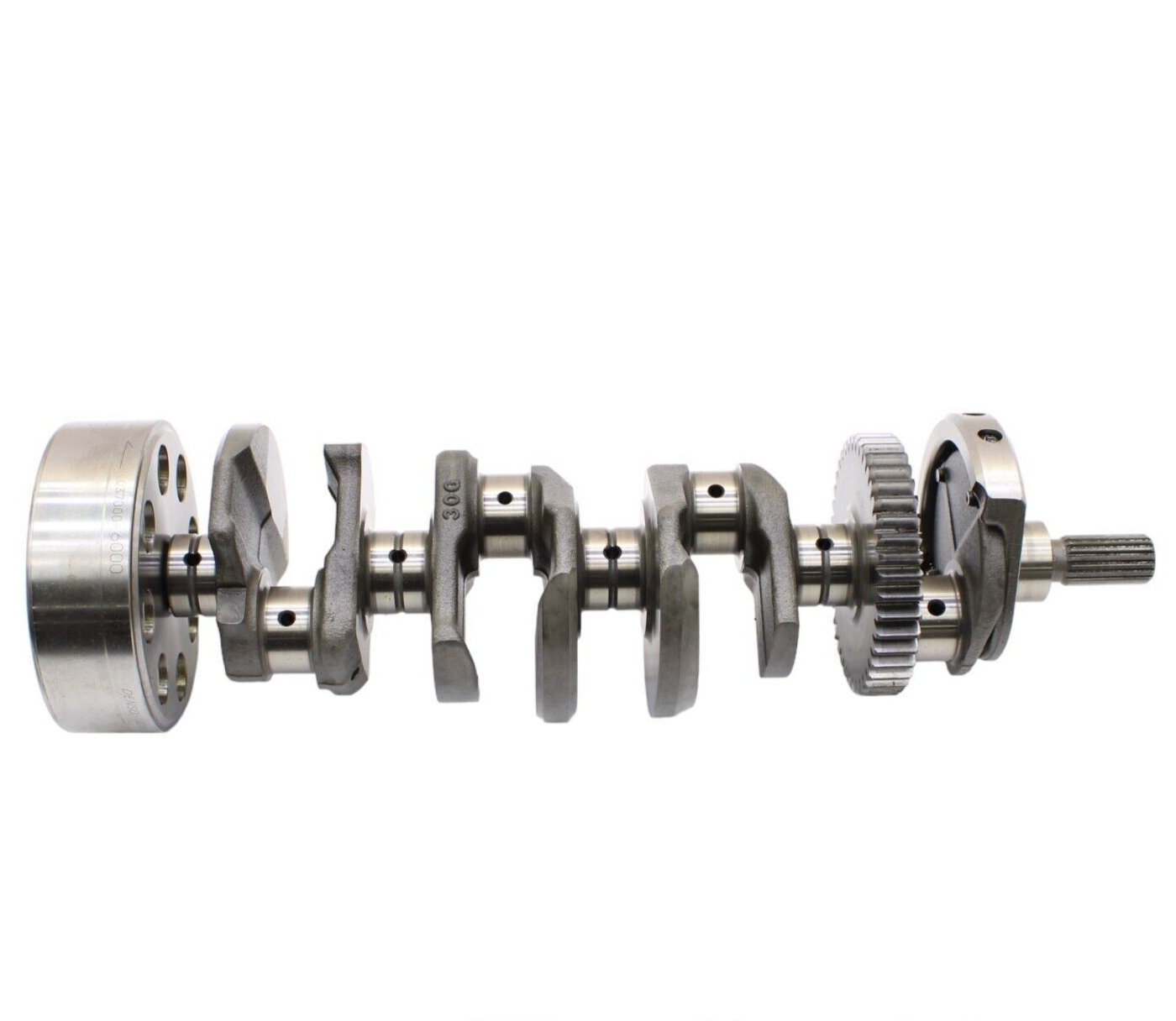 2004 2005 SUZUKI GSXR750 CRANKSHAFT FLY WHEEL CRANK SHAFT STRAIGHT SILVER STOCK