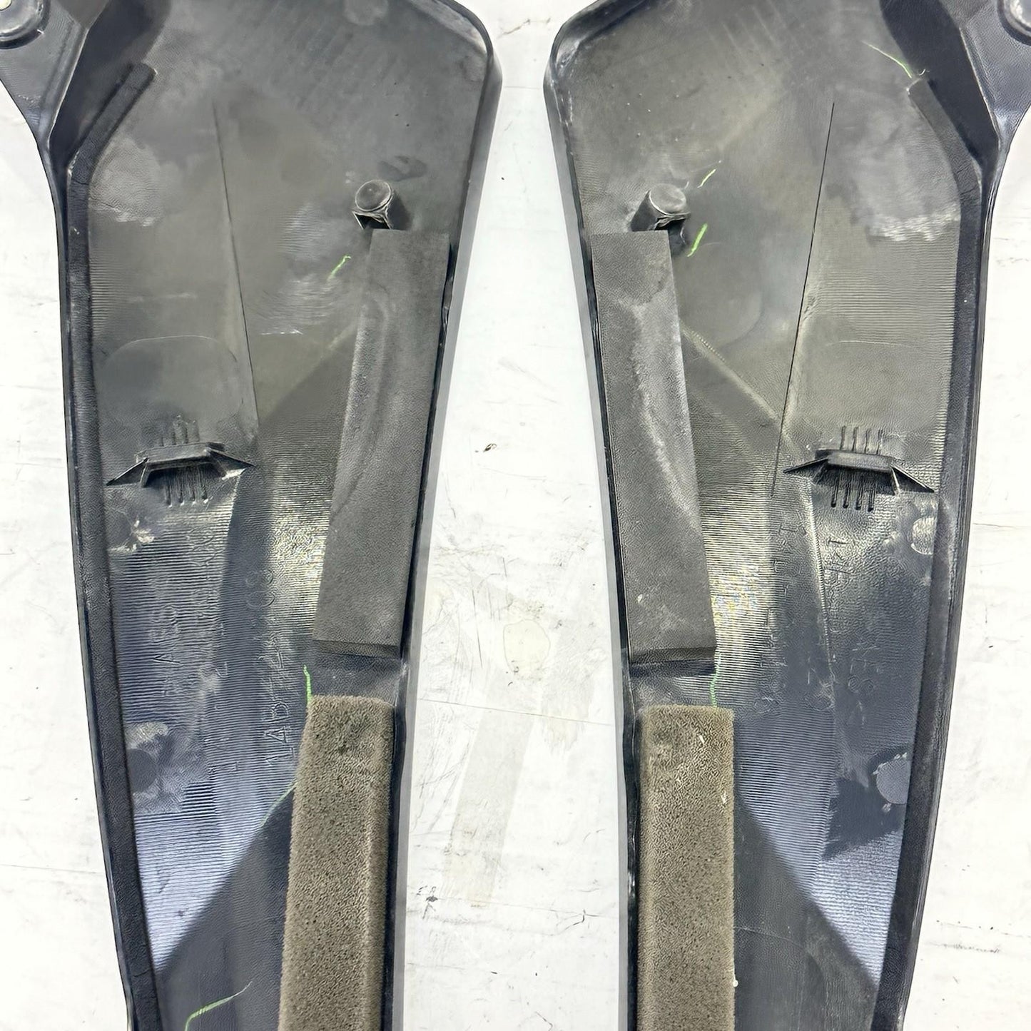 2009 - 2011 YAMAHA YZF R1 SIDE FUEL TANK FAIRINGS GAS LEFT RIGHT COWLS SET PAIR