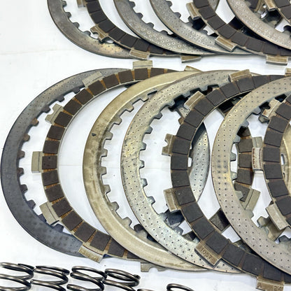 2007 - 2008 SUZUKI GSXR 1000 CLUTCH BASKET ASSEMBLY PRESSURE PLATES RINGS DISCS