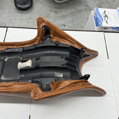 2010 - 2014 VICTORY CROSS COUNTRY SEAT FRONT DRIVER REAR PASSENGER BROWN 5438107