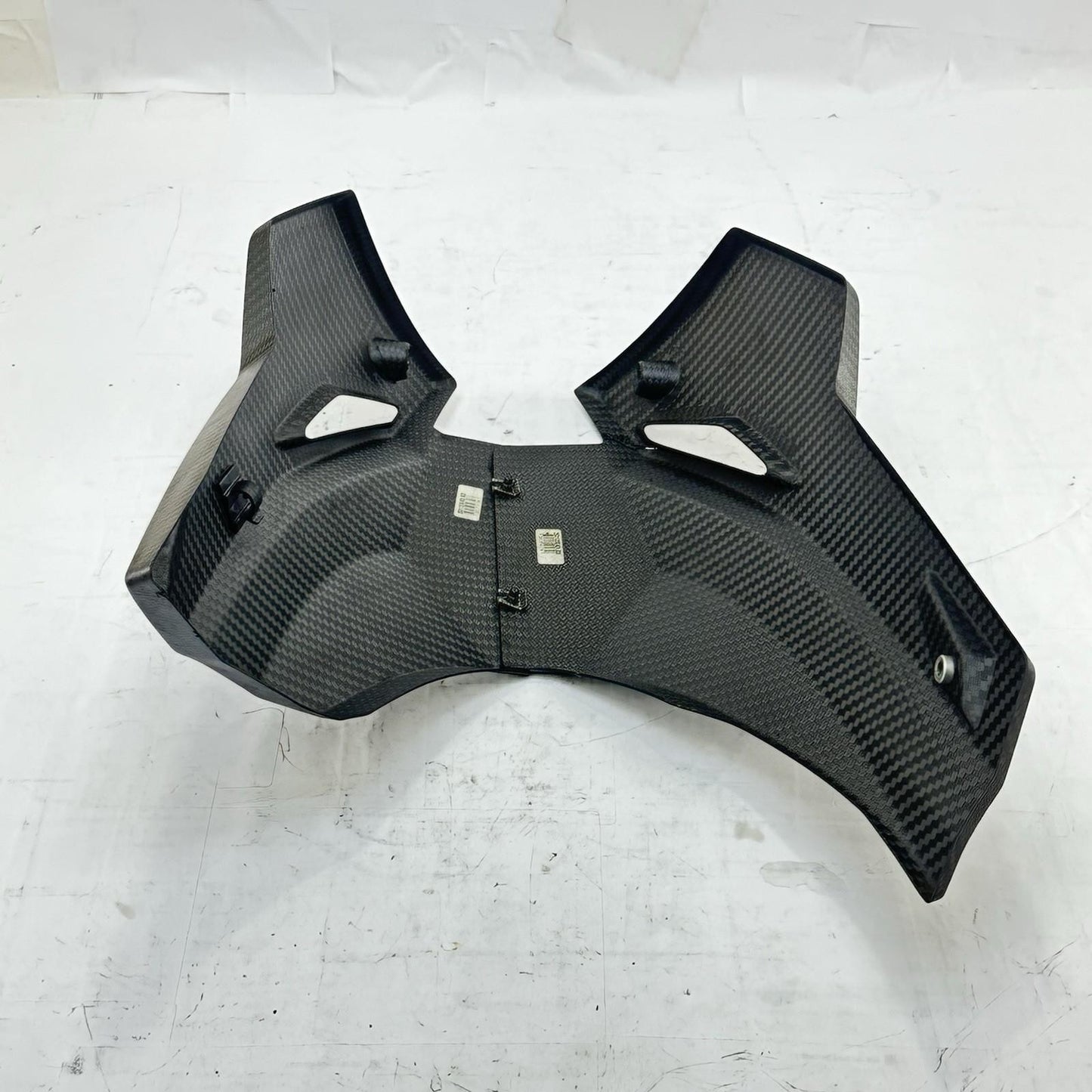 2021 - 2026 APRILIA RS 660 EXHAUST HEAT SHIELD COVER GUARD BLACK CARBON FIBER