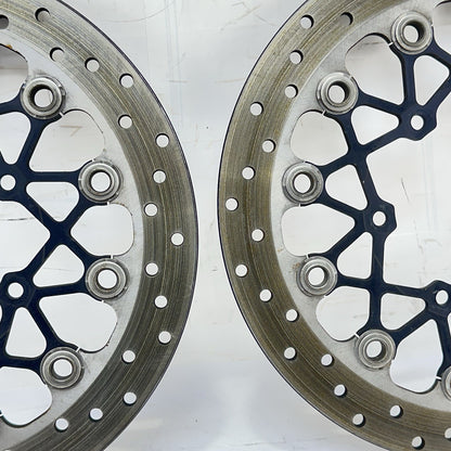 2011 - 2026 SUZUKU GSXR 600 GSXR 750 FRONT BRAKE ROTORS LEFT RIGHT SET BOLTS