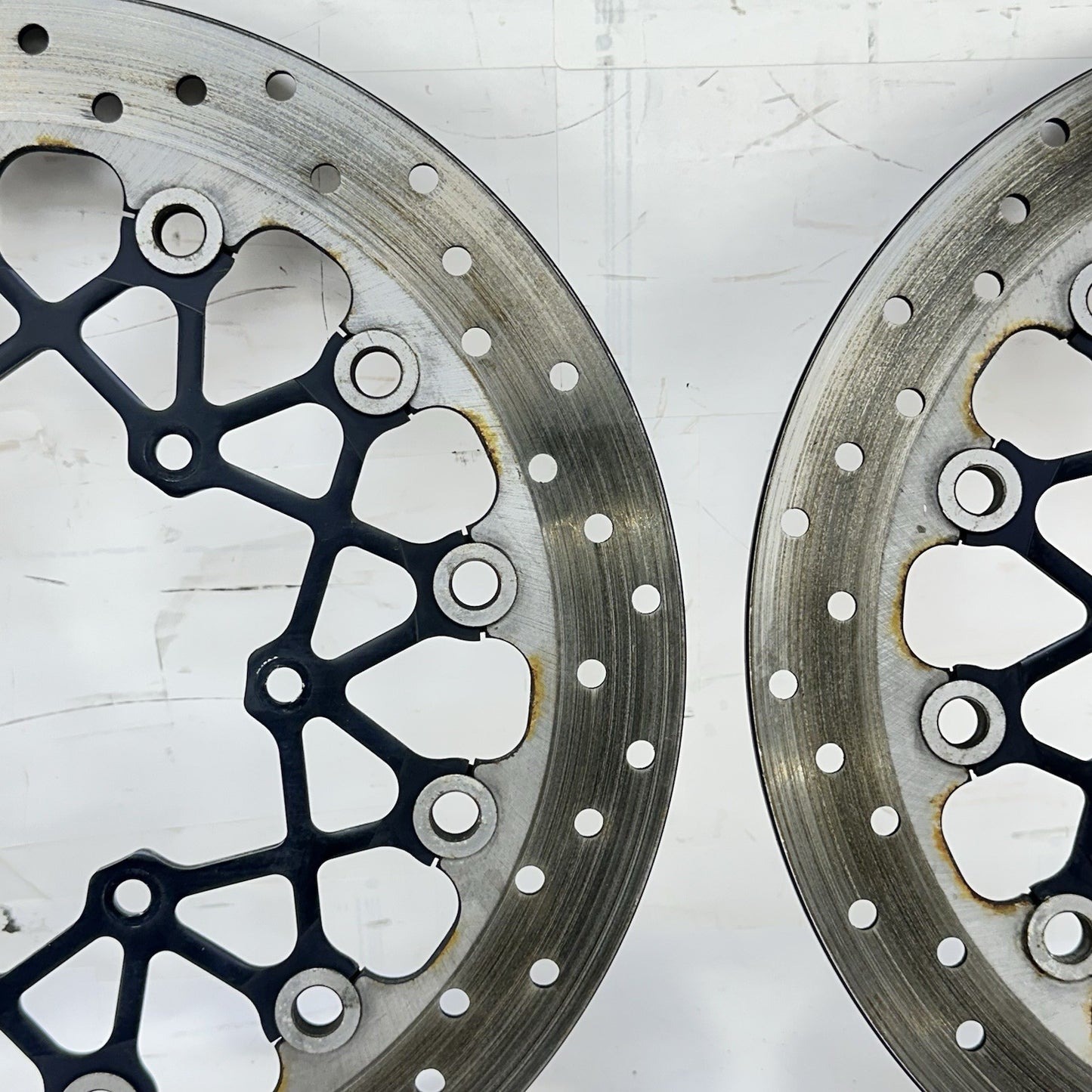 2011 - 2026 SUZUKU GSXR 600 GSXR 750 FRONT BRAKE ROTORS LEFT RIGHT SET BOLTS