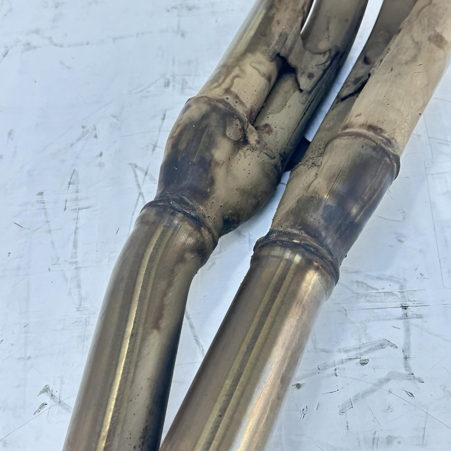 2003 - 2005 YAMAHA YZF R6 EXHAUST HEADER MANIFOLD PIPES STOCK