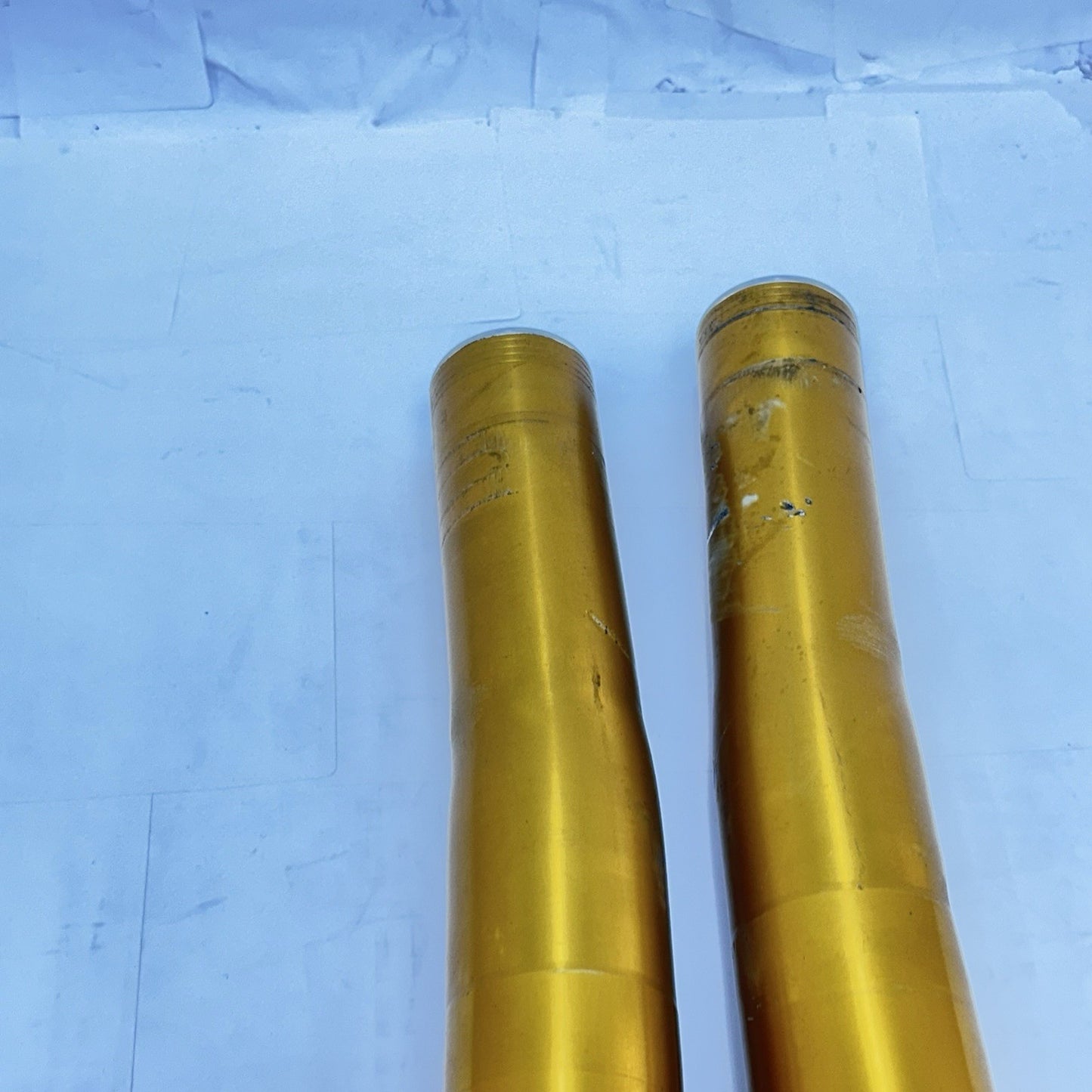 2013 - 2017 TRIUMPH DAYTONA 675R FRONT FORKS LEGS SUSPENSION OHLINS *FOR PARTS*
