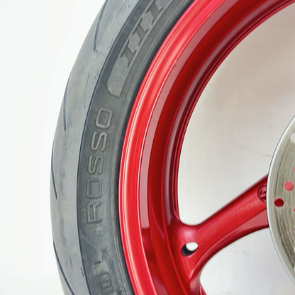 2011 - 2026 SUZUKI GSXS 600 GSXR 750 REAR WHEEL RIM TIRE BACK BRAKE ROTOR RED