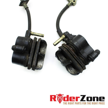 SUZUKI GS750 FRONT BRAKE CALIPER SET HOSE SET BRACKET MOUNTS