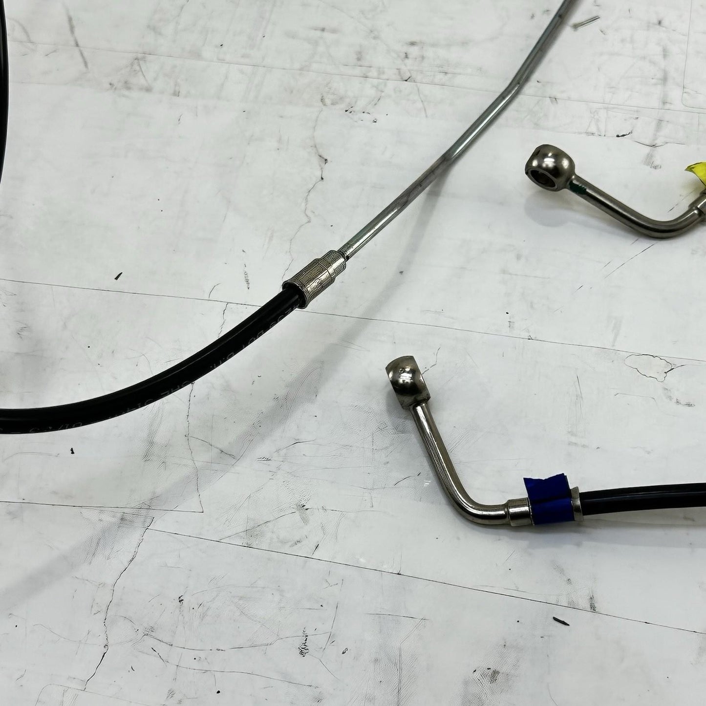 2021 - 2024 APRILIA TUONO V4 1100 ABS BRAKE LINES FRONT REAR HOSES SET STOCK