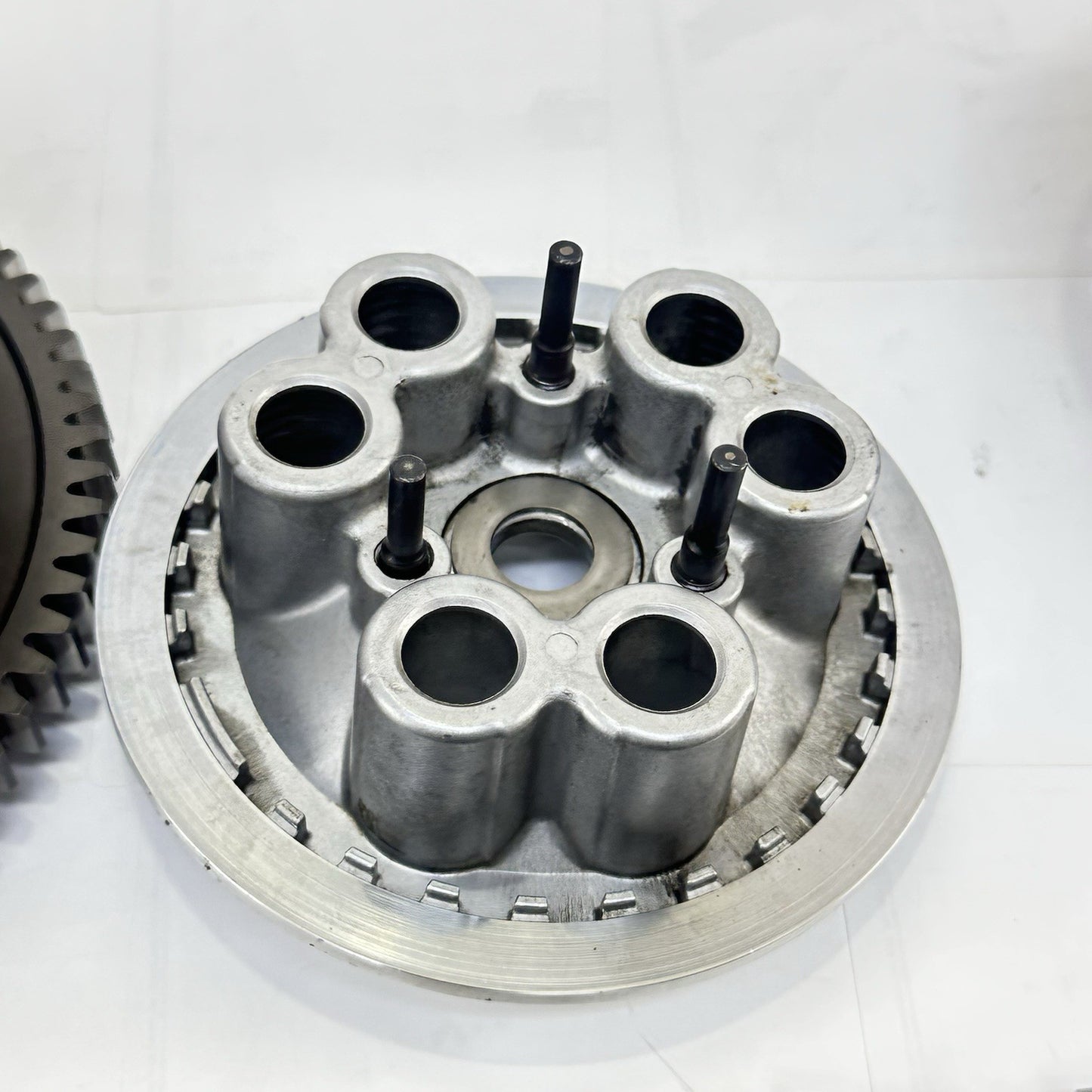 2007 - 2008 SUZUKI GSXR 1000 CLUTCH BASKET ASSEMBLY PRESSURE PLATES RINGS DISCS