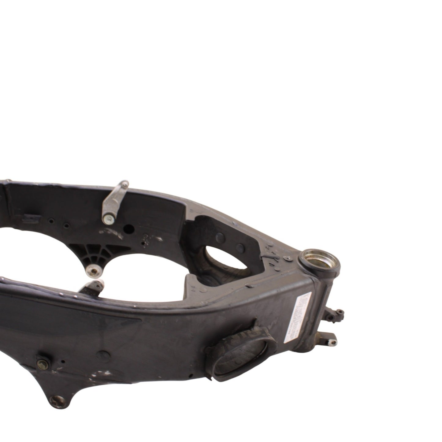 2007 2008 YAMAHA YZF R1 FRAME MAIN CHASSIS BLACK STRAIGHT OEM STOCK