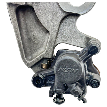 2015 - 2019 YAMAHA YZF R1 REAR BRAKE CALIPER MOUNT BRACKET BACK PADS NISSIN