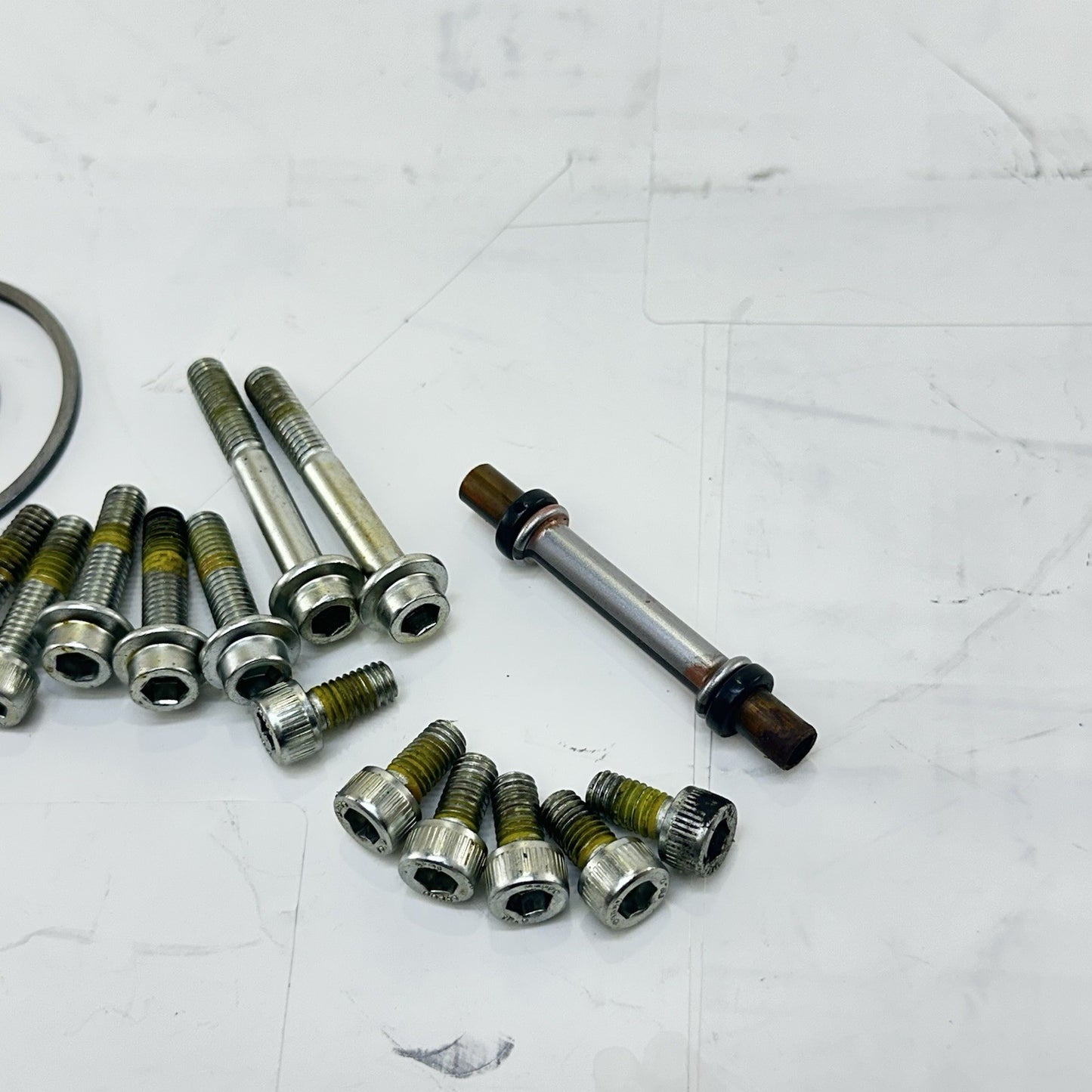 2009 - 2014 YAMAHA YZF R1 OIL WATER PUMP ENGINE MOTOR ASSEMBLY CHAIN BOLTS SET