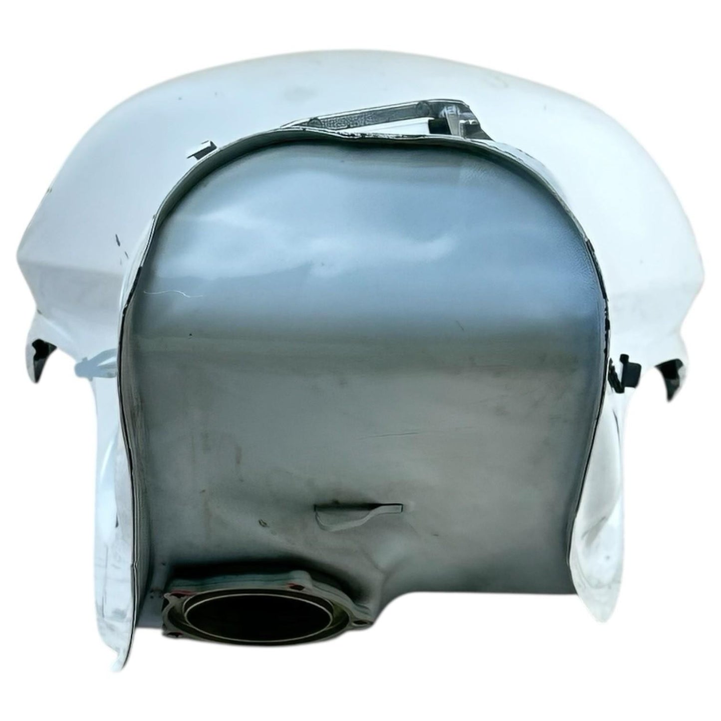 2016 - 2020 KAWASAKI NINJA ZX10R FUEL TANK GAS PETROL RESERVOIR WHITE *DENTED*
