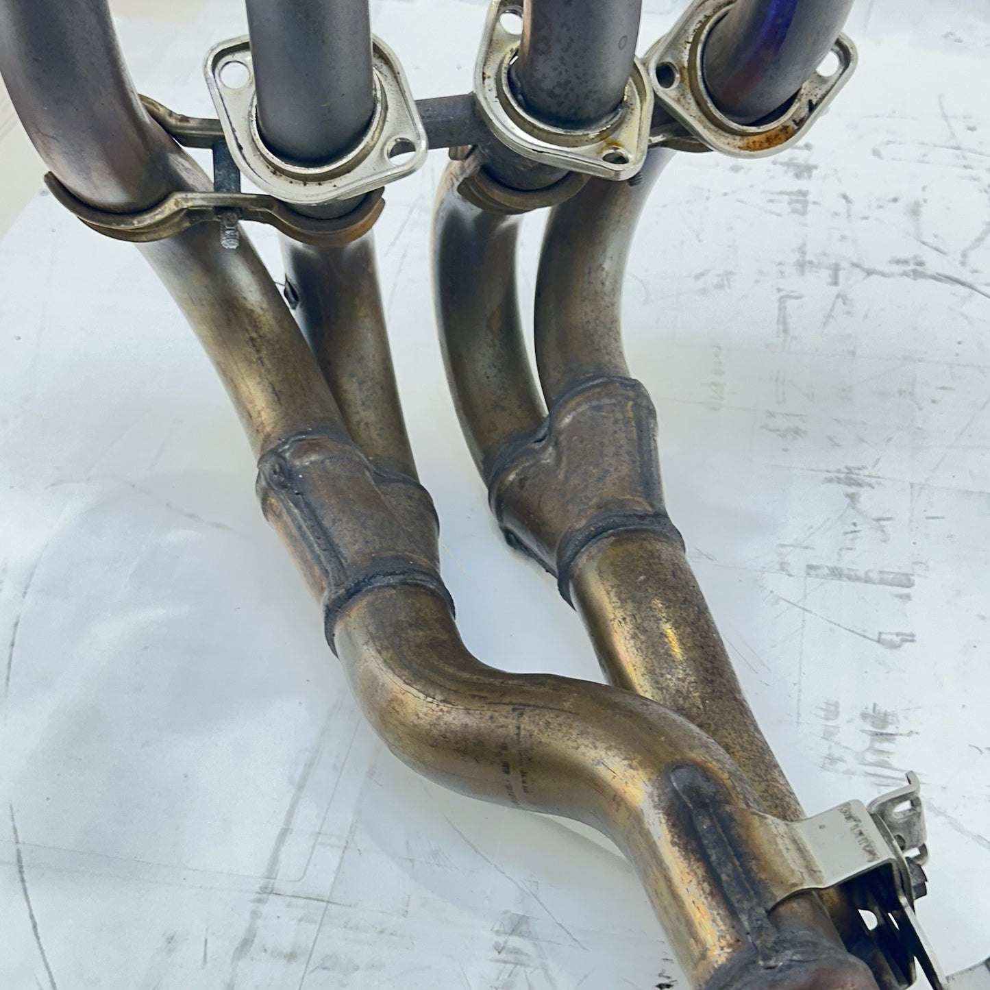 2011 - 2026 SUZUKI GSXS 600 GSXR 750 EXHAUST HEADER MANIFOLD PIPES MUFFLER