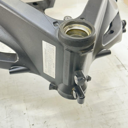 2009 - 2014 YAMAHA YZF R1 MAIN FRAME BODY CHASSIS BLACK