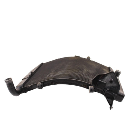 2007 - 2012 HONDA CBR600RR RADIATOR COOLING FAN SYSTEM BLACK STOCK STRAIGHT