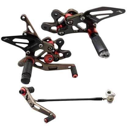 2011 - 2024 SUZUKI GSXR600 GSXR750 REAR SET LEFT RIG FOOTREST SHIFTER ADJUSTABLE