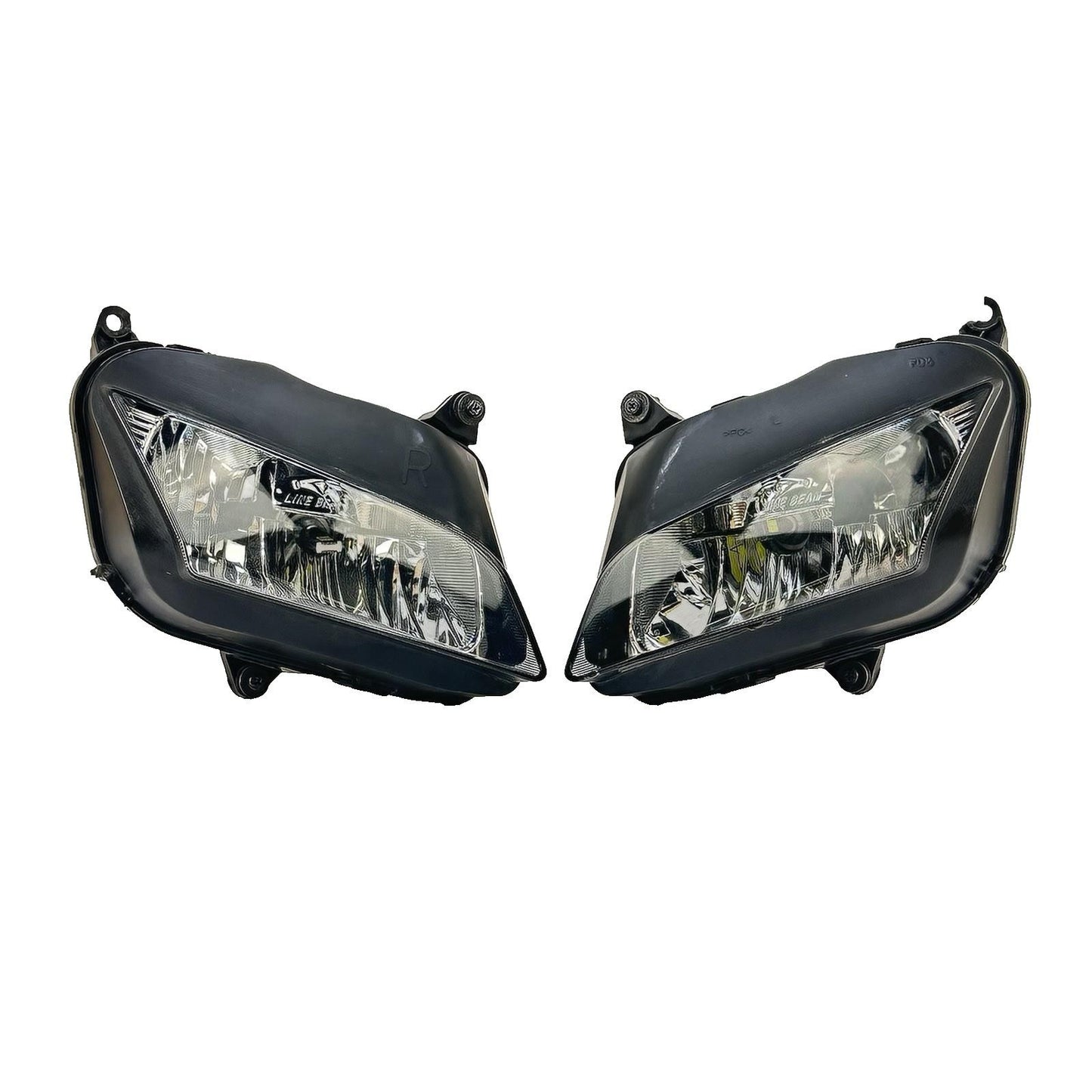 2007 - 2012 HONDA CBR600RR HEADLIGHTS FRONT LAMPS LEFT RIGHT SET LIGHTS