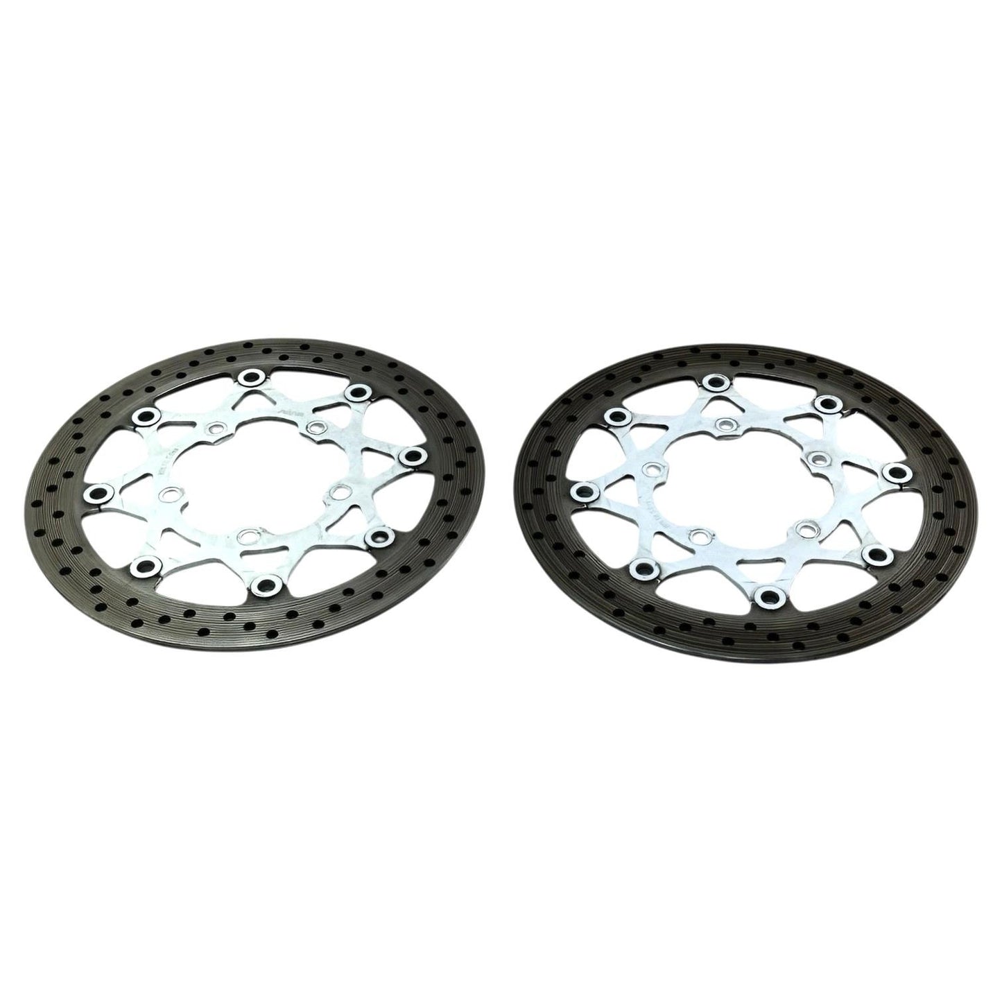 2007 2008 SUZUKI GSXR 1000 FRONT BRAKE ROTORS LEFT RIGHT WHEEL RIM DISCS SET