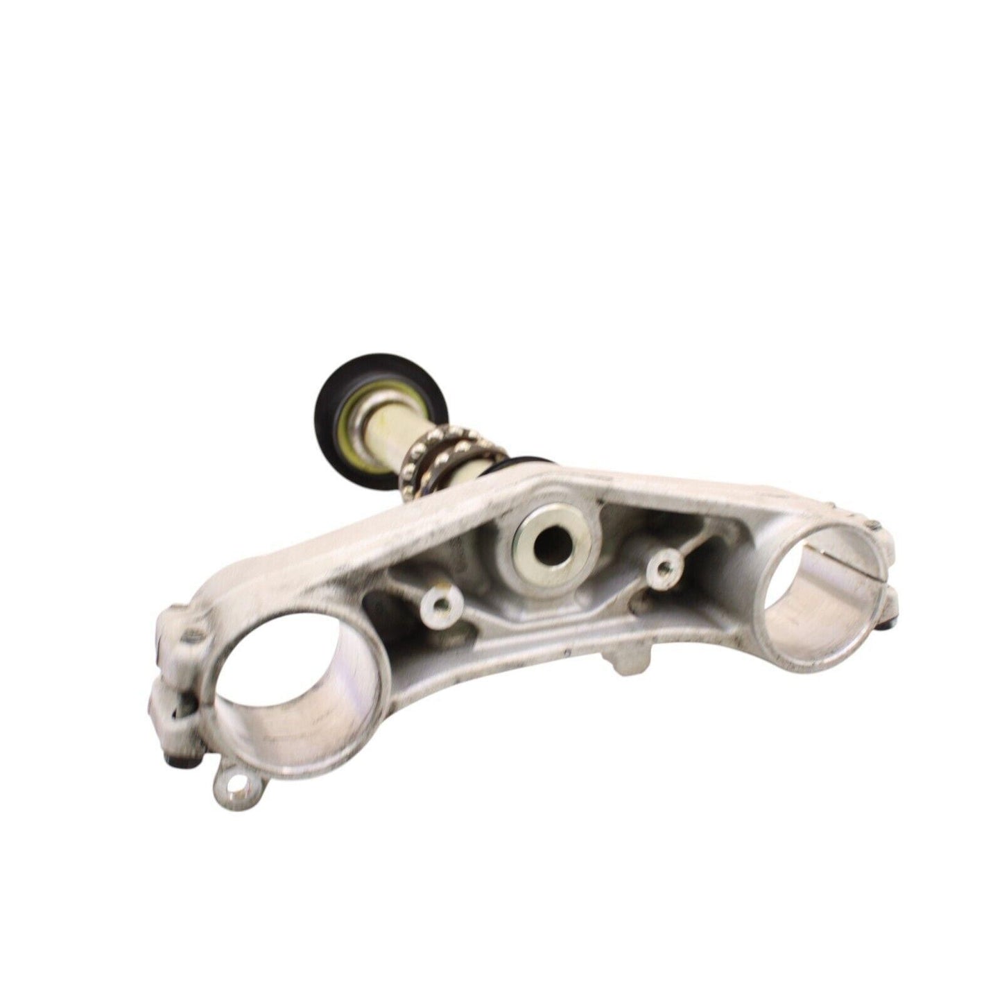 2017 - 2024 SUZUKI GSXR 1000 R TRIPLE TREE CLAMP STEERING STEM SILVER FRONT