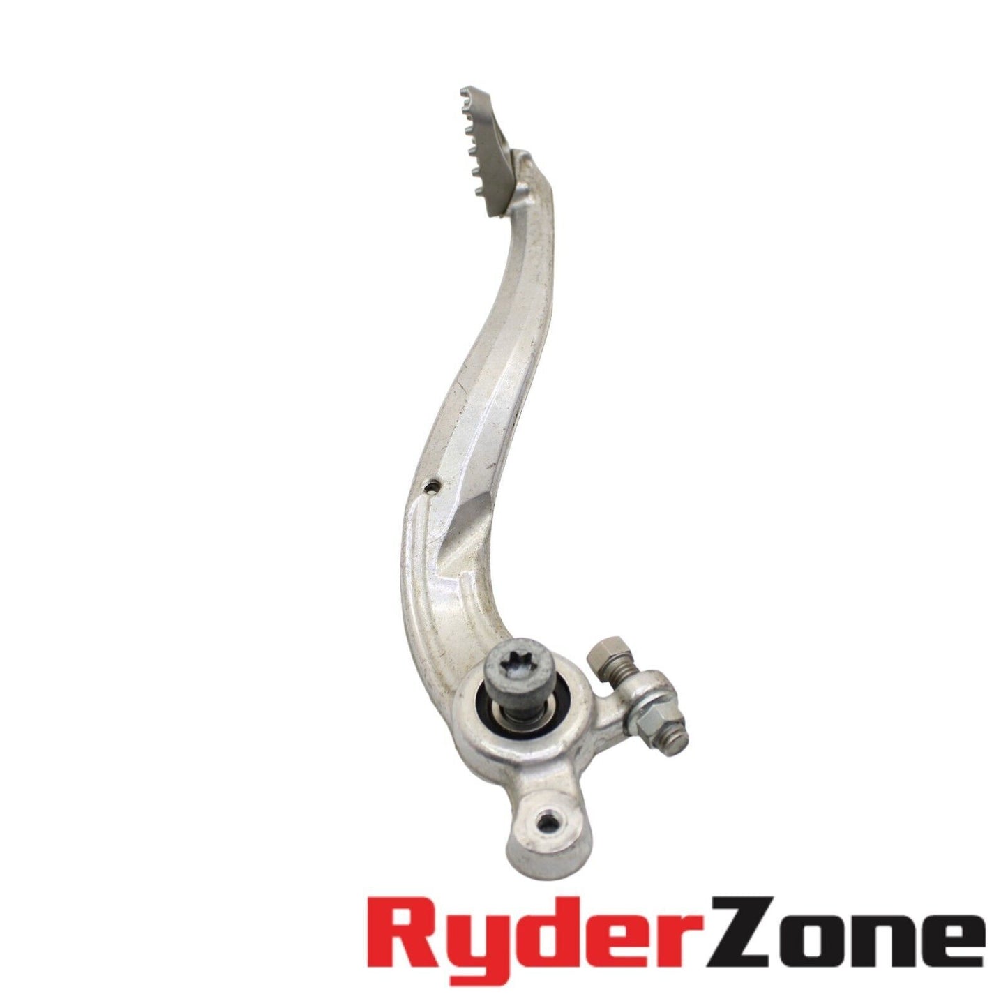 2016 - 2022 KTM  250 SXF BRAKE PEDAL REAR LEVER SILVER STRAIGHT STOCK