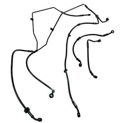 2021 - 2026 APRILIA RS 660 ABS BRAKE LINES HOSES FRONT REAR SET BLACK STOCK