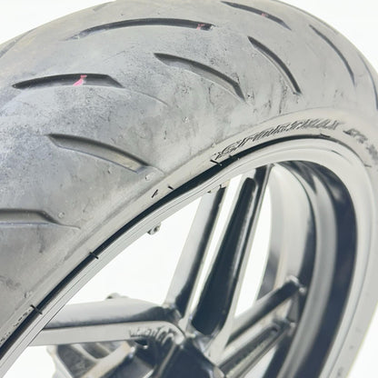 2016 - 2019 DUCATI PANIGALE 959 FRONT WHEEL RIM TIRE BLACK STOCK *DAMAGED*