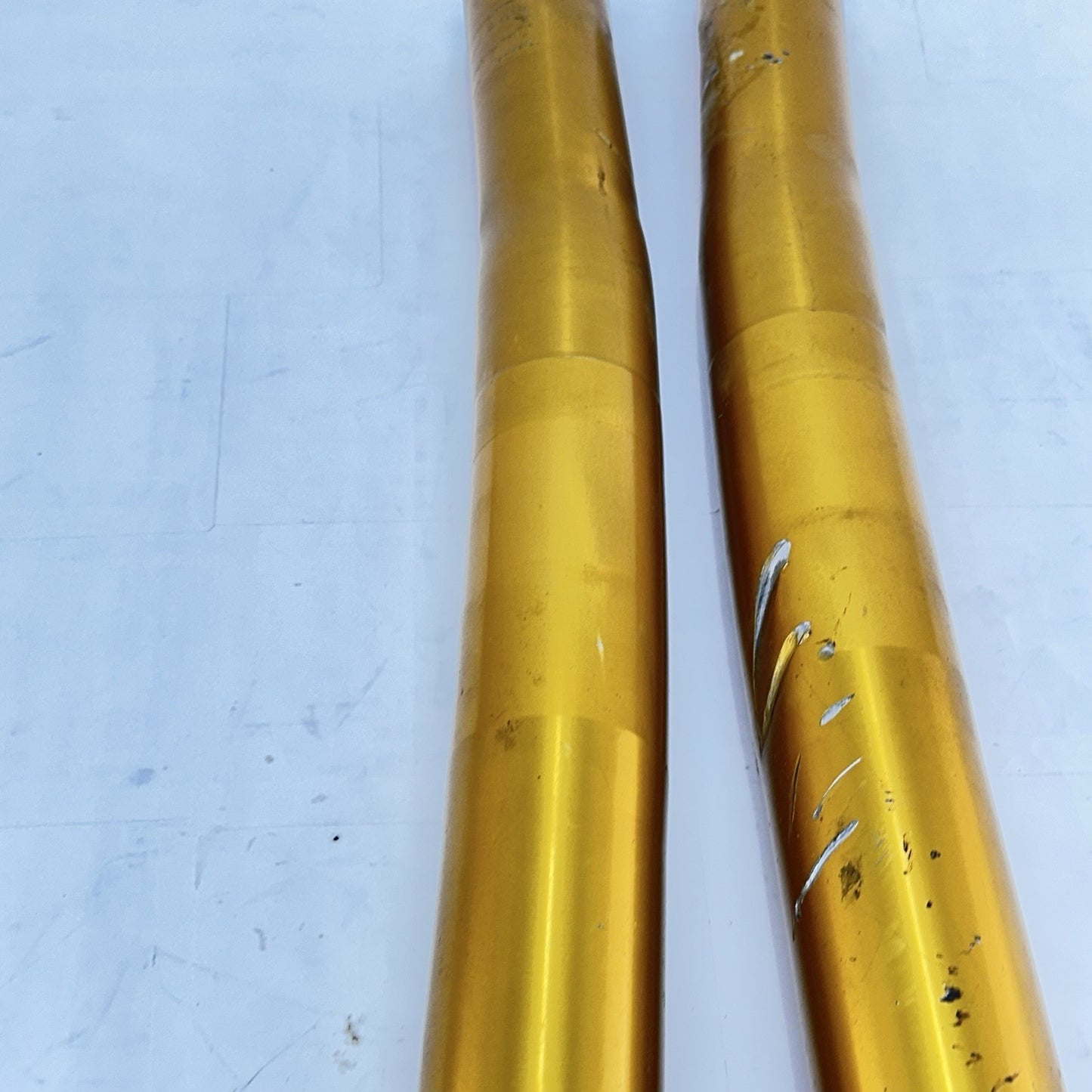 2013 - 2017 TRIUMPH DAYTONA 675R FRONT FORKS LEGS SUSPENSION OHLINS *FOR PARTS*