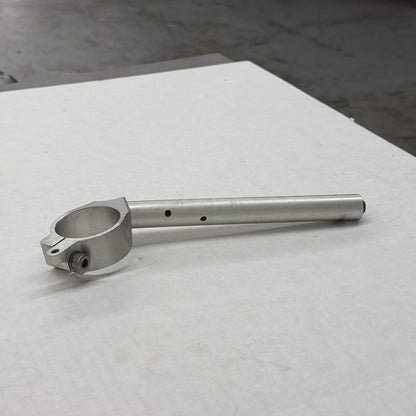 2008 - 2016 YAMAHA YZF R6 RIGHT CLIP ON HANDLEBAR SILVER STRAIGHT STOCK