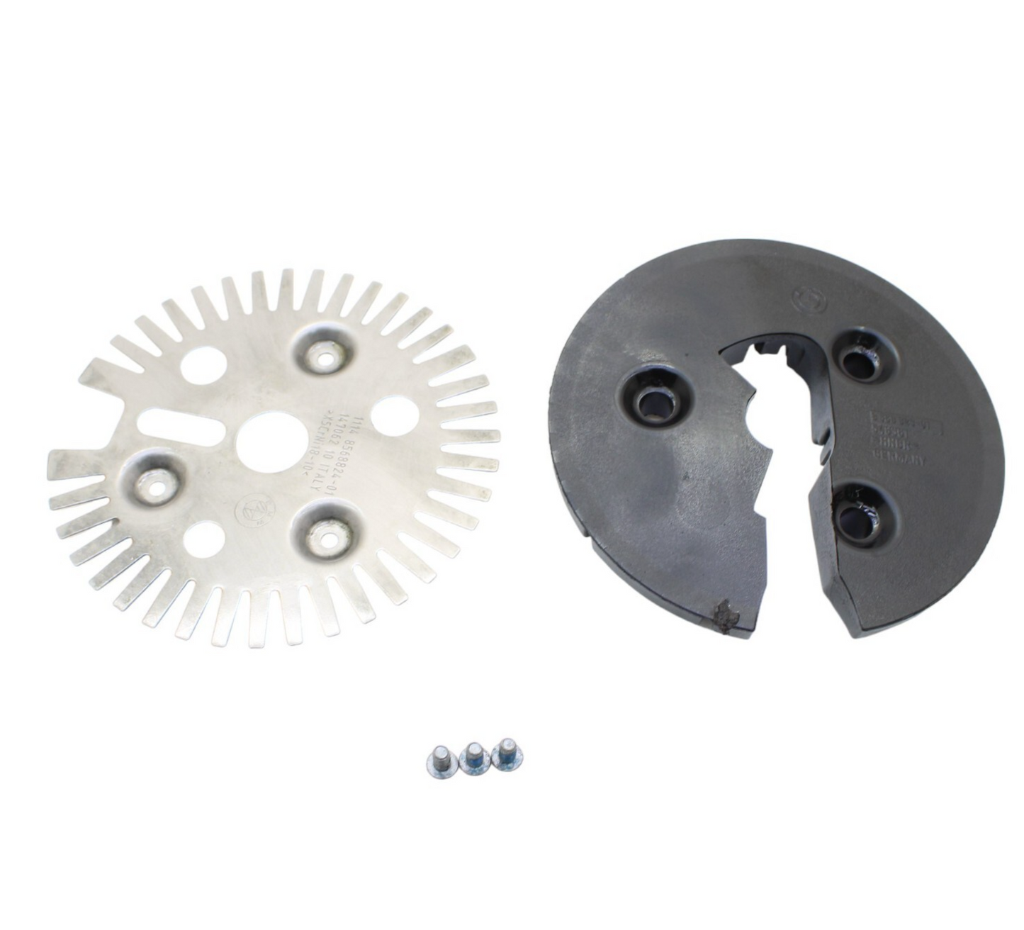 2020 - 2022 BMW S1000RR ACOUSTIC MAT BOLT METAL PLATE SILVER STOCK