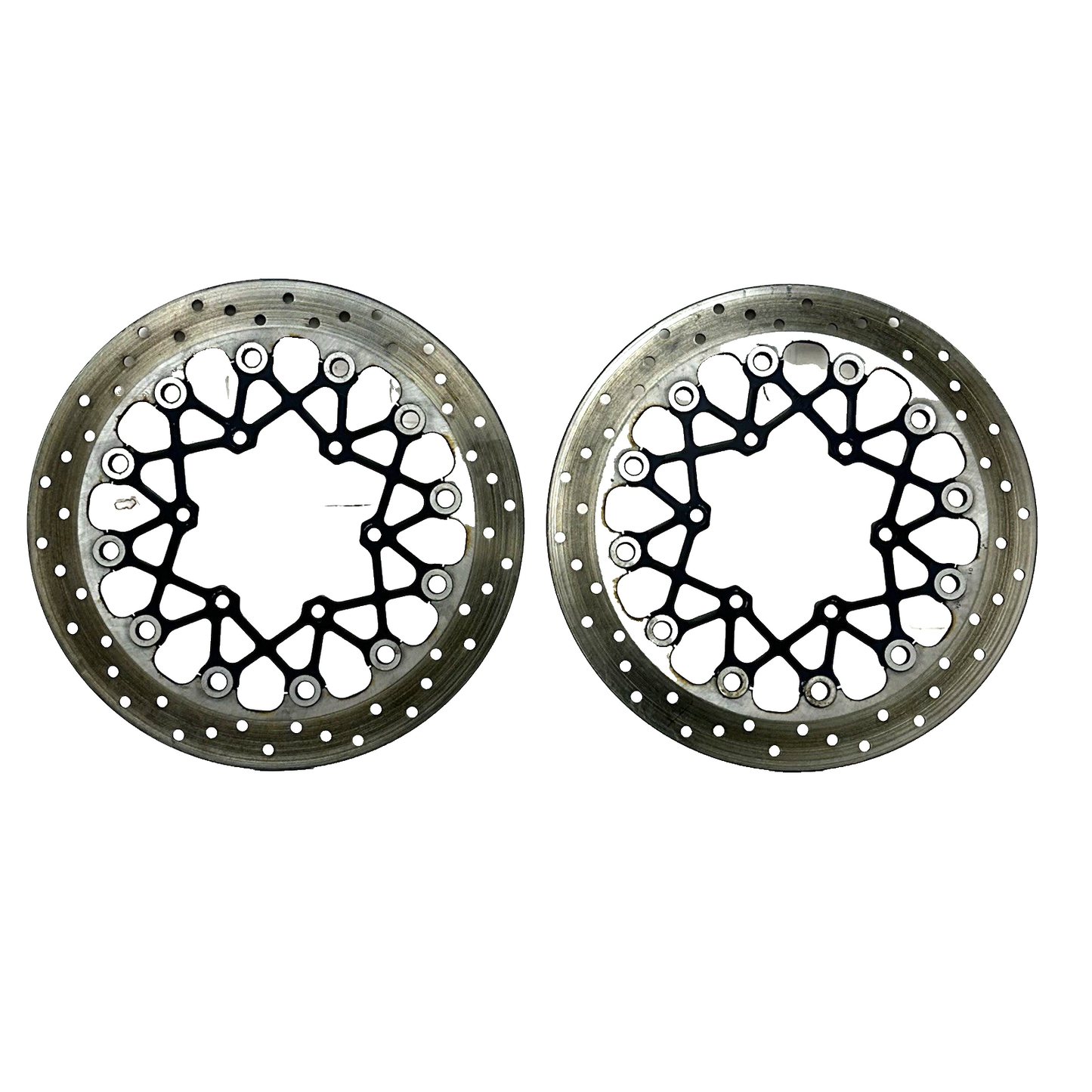 2011 - 2026 SUZUKU GSXR 600 GSXR 750 FRONT BRAKE ROTORS LEFT RIGHT SET BOLTS