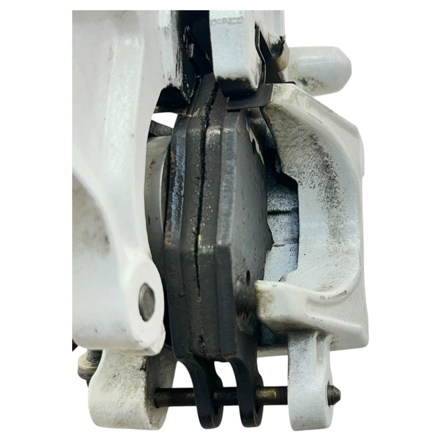 2007 2008 SUZUKI GSXR 1000 REAR BRAKE CALIPER BACK PADS MOUNT TOKICO WHITE OEM