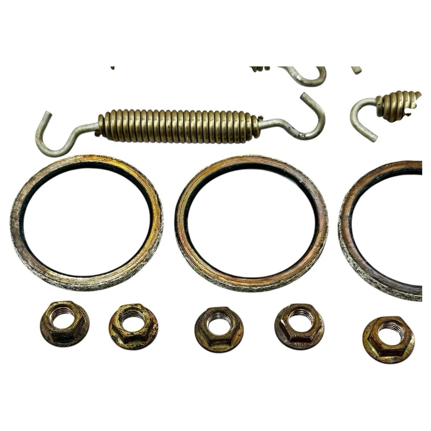2015 2016 APRILIA RSV4 RF HEADER HARDWARE MOUNTING NUTS SPRINGS RINGS EXHAUST