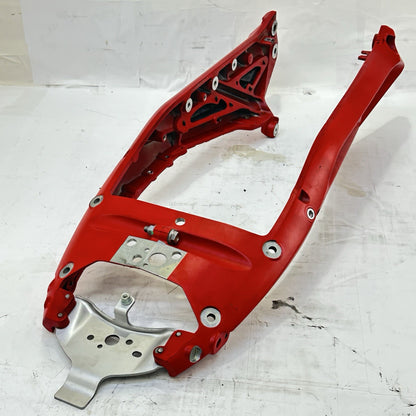2013 - 2017 TRIUMPH DAYTONA 675R SUBFRAME REAR UNDERTAIL BACK SEAT FRAME RED