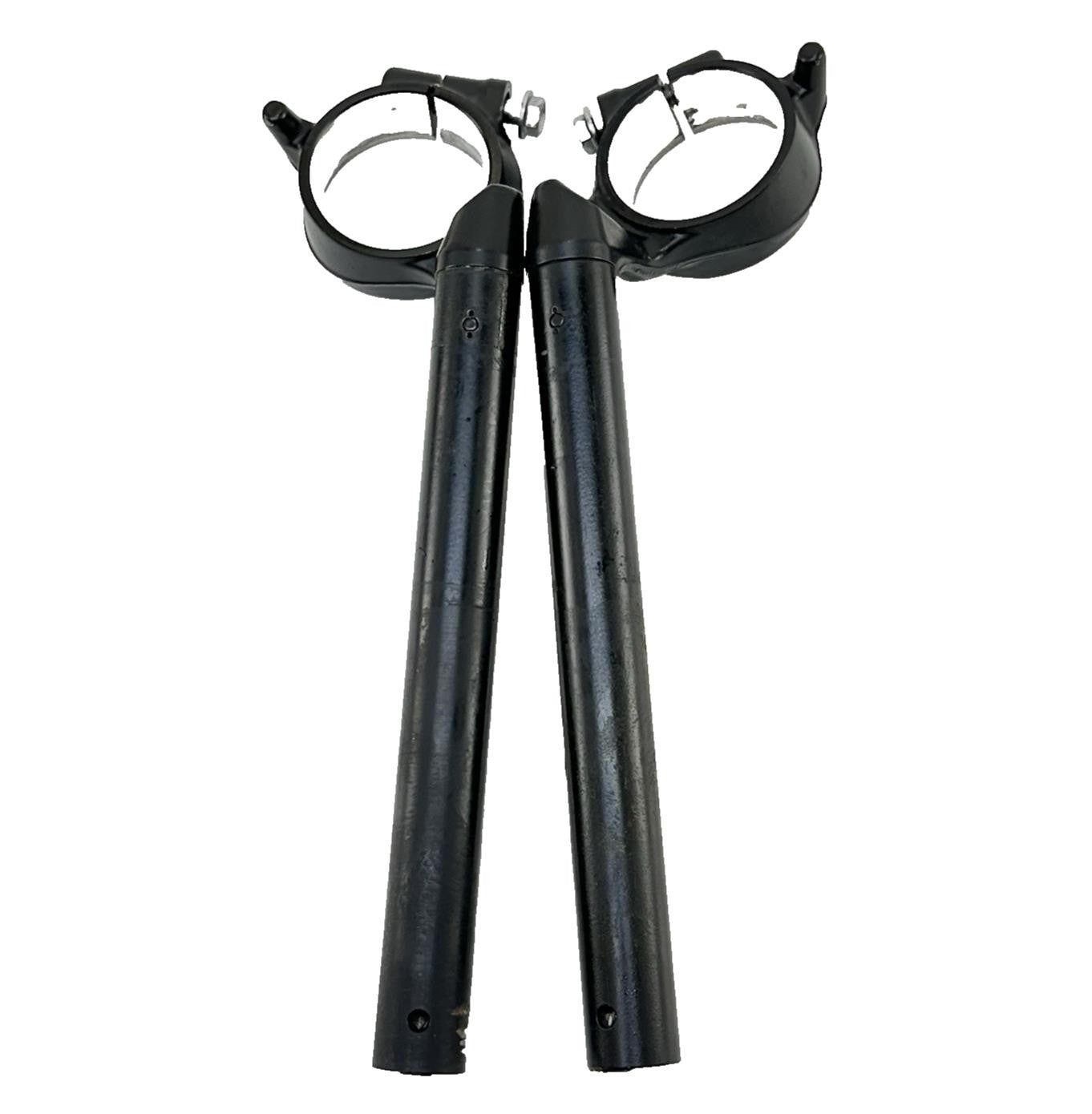 2017 - 2019 HONDA CBR 1000RR SP CLIP ON HANDLEBARS LEFT RIGHT SET PAIR BLACK