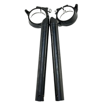 2017 - 2019 HONDA CBR 1000RR SP CLIP ON HANDLEBARS LEFT RIGHT SET PAIR BLACK