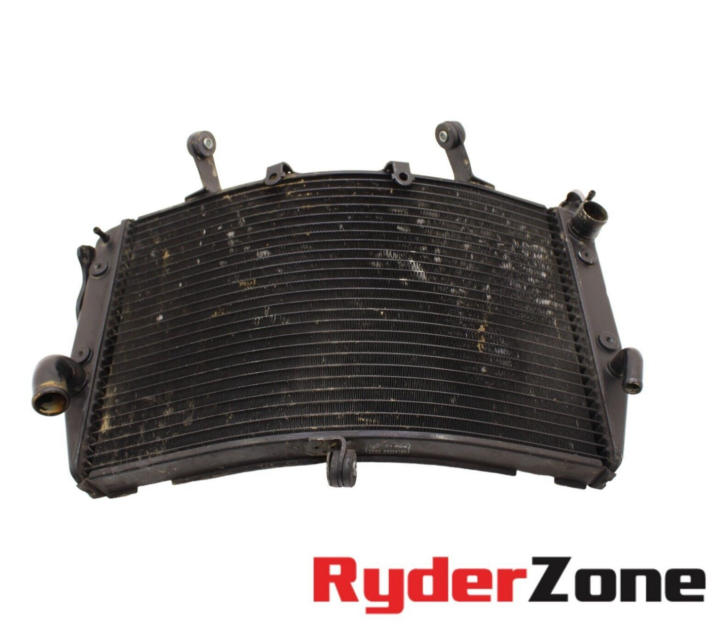 2004 - 2006 YAMAHA YZF R1 RADIATOR ENGINE MOTOR COOLER COOLING BLACK STRAIGHT