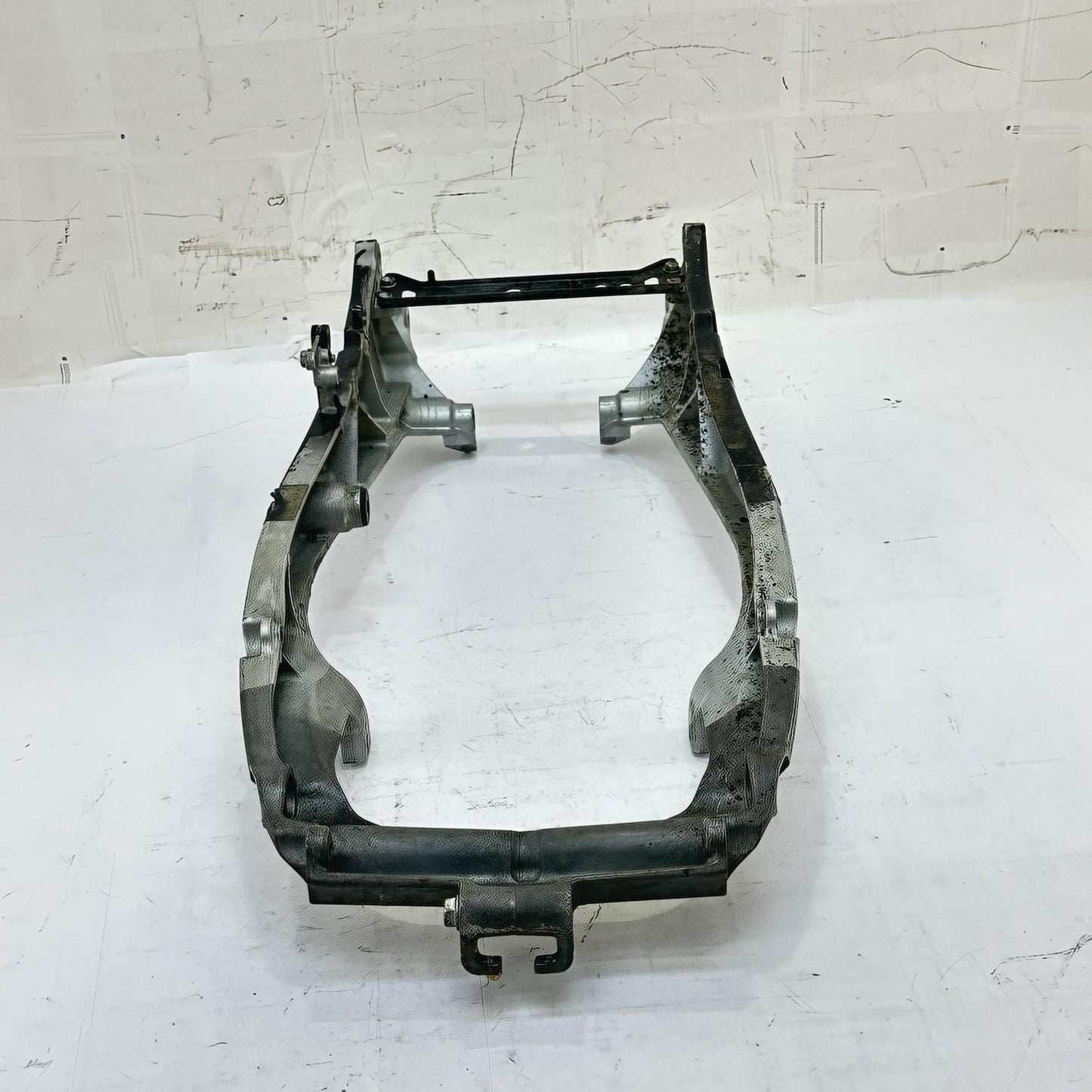 2007 - 2012 HONDA CBR600RR SUBFRAME REAR UNDERTAIL BRACKET MOUNT FRAME SILVER
