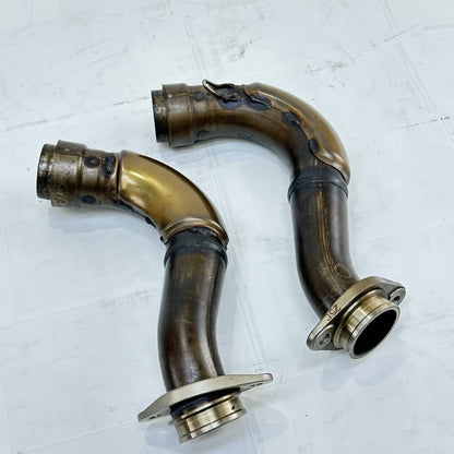 2021 - 2026 APRILIA RSV4 EXHAUST CATALYTIC MID PIPES CAT SET STOCK