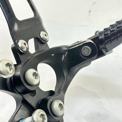 2011 - 2026 SUZUKI GSXS 600 GSXR 750 LEFT REAR SET FOOT LEG REST PEG BLACK
